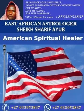 Spiritual Healer/Reader, Clairvoyant, Astrologer and Psychic +27633953837